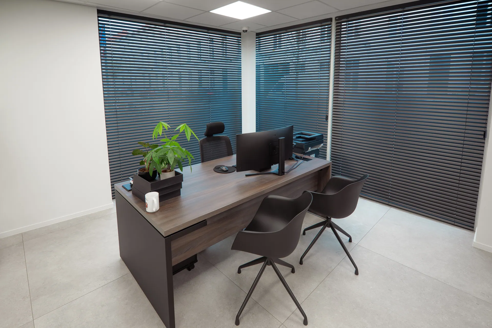 Business Centrum kantoor met focus op transportadministratie