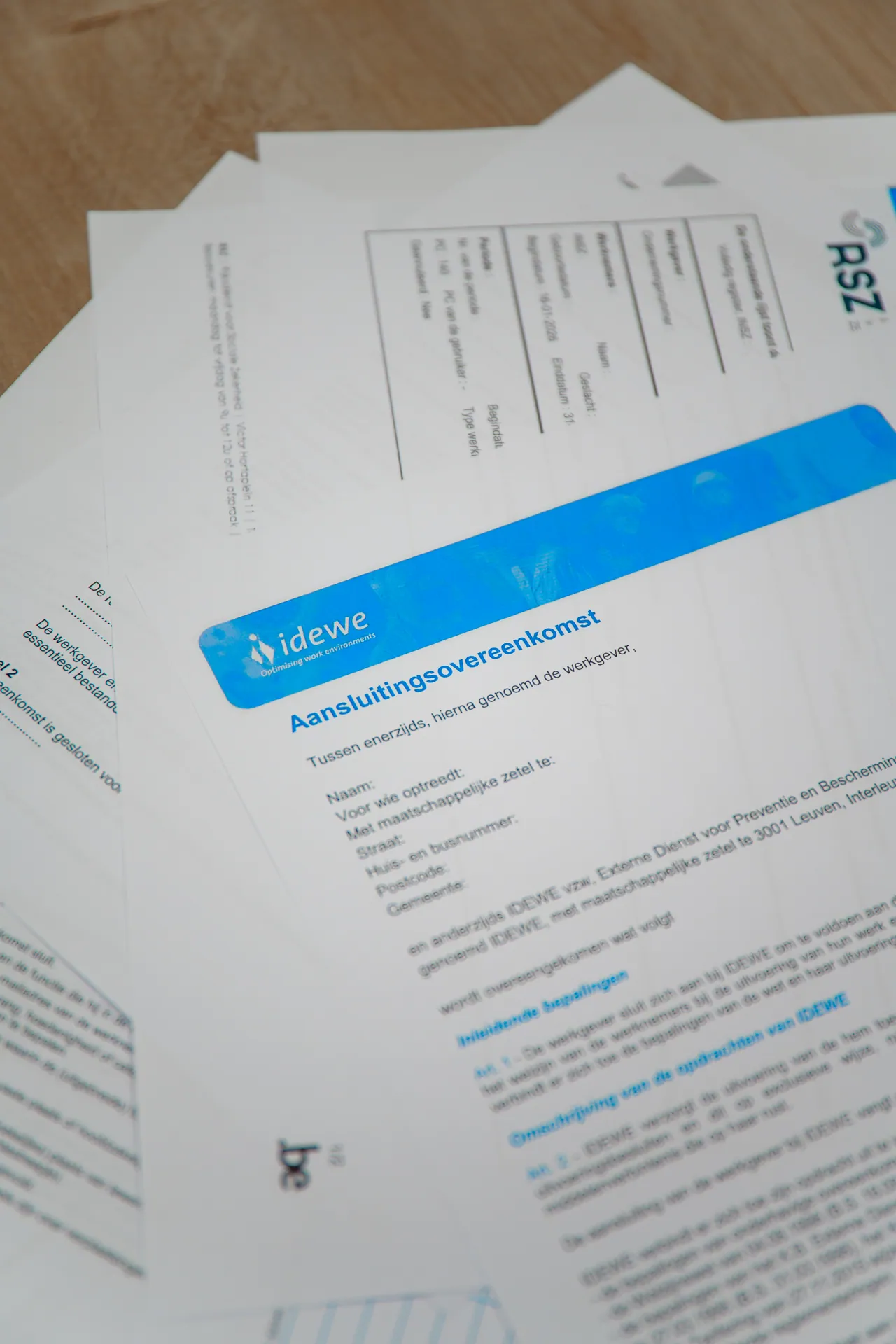 Aansluitingsovereenkomst sociaal secretariaat